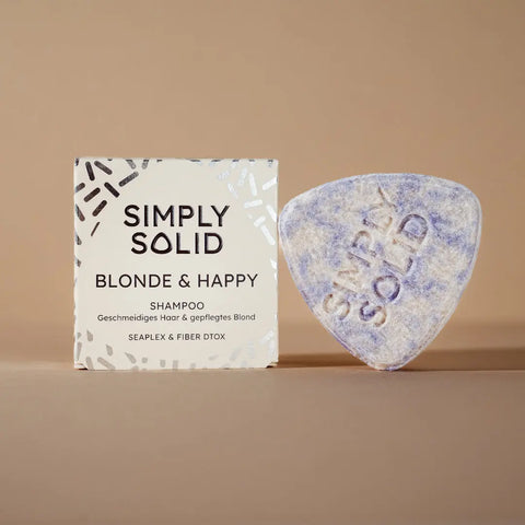 Blonde & Happy Shampoo-Solid für das Haar
