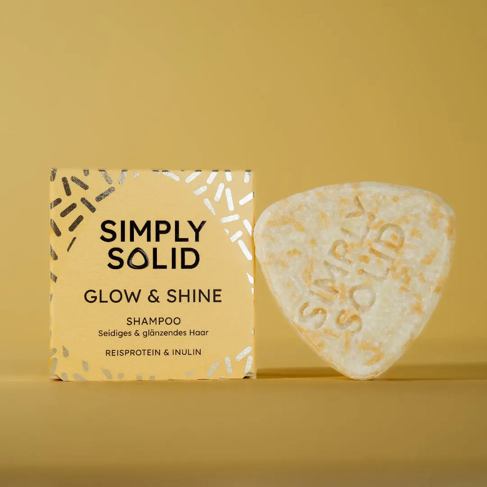 Glow & Shine Shampoo-Solid für das Haar