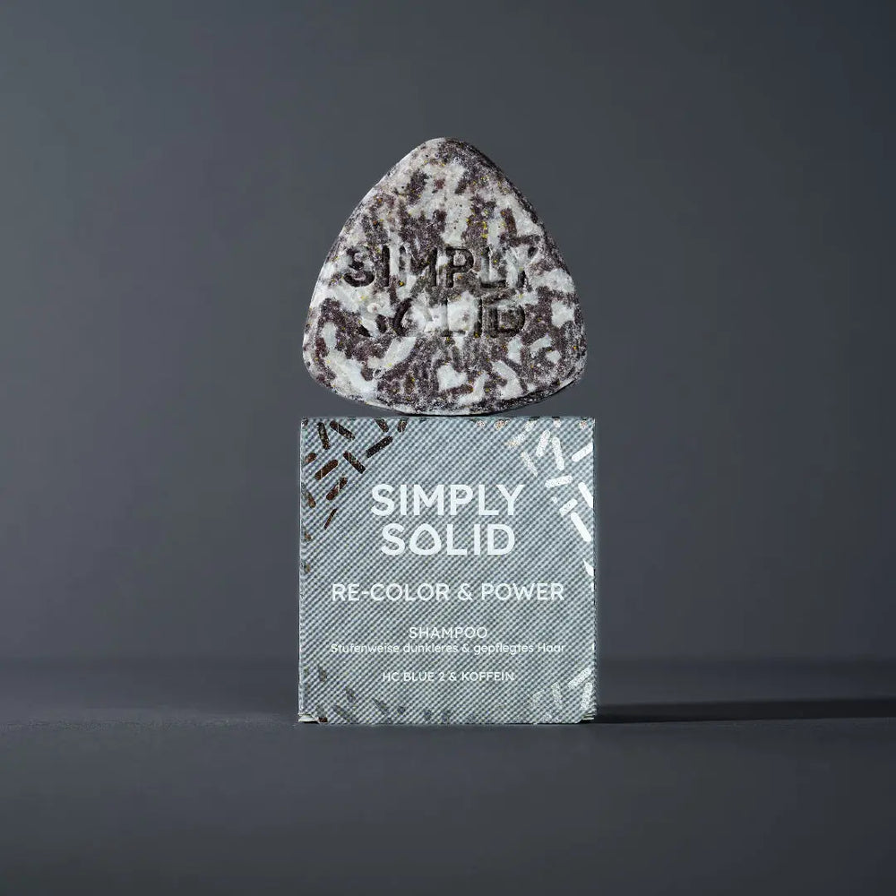 Re-Color & Power Shampoo-Solid für das Haar