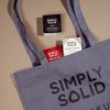 Simply Solid Baumwoll-Tragetasche